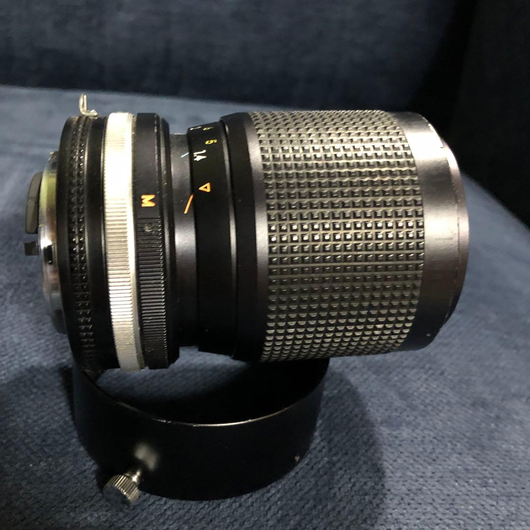 オールドカメラ　Nikon FG-20 完動美品　ニッコールレンズ&MD-14付