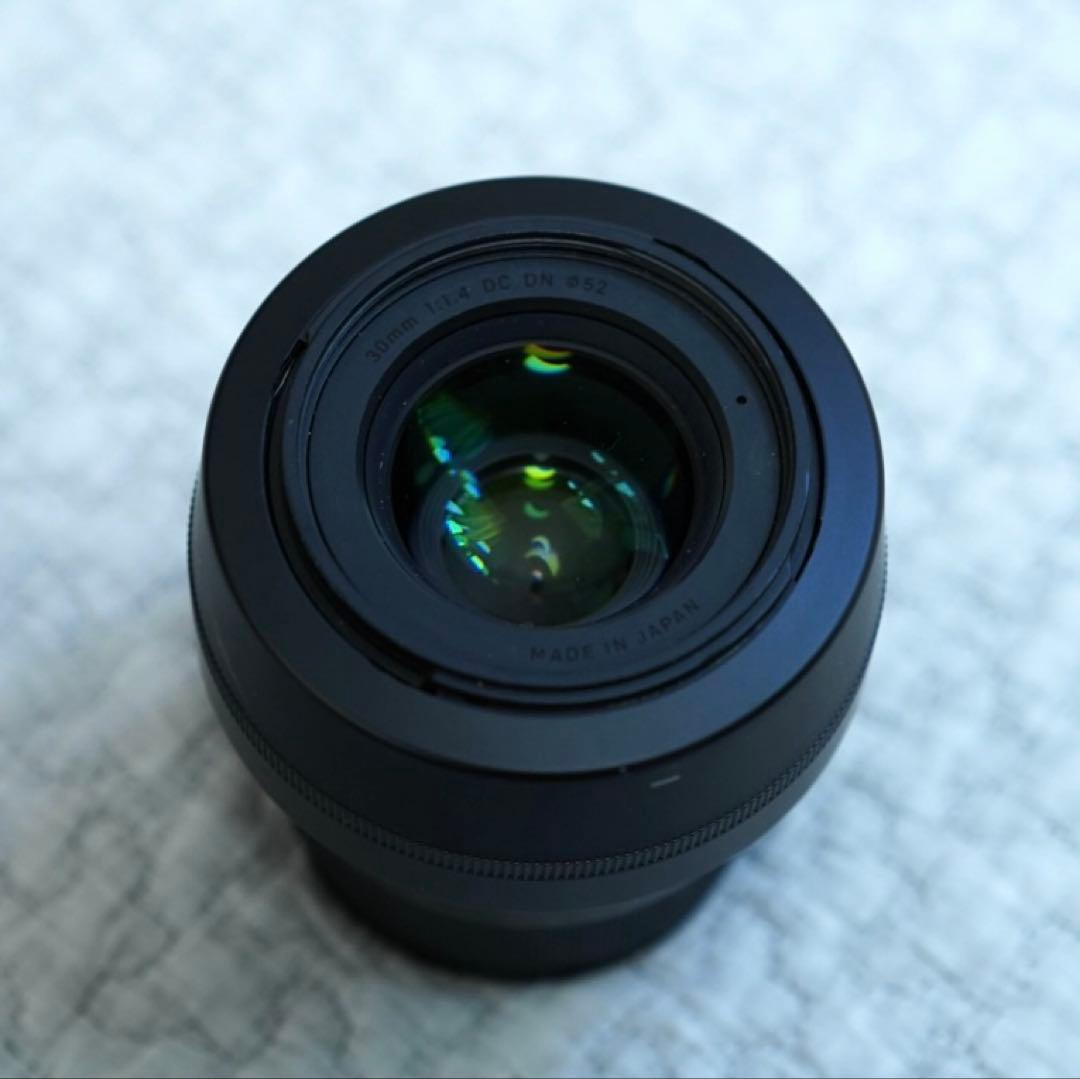 シグマ　SIGMA 30㎜　F1.4 DC DN Eマウント　ソニー　SONY