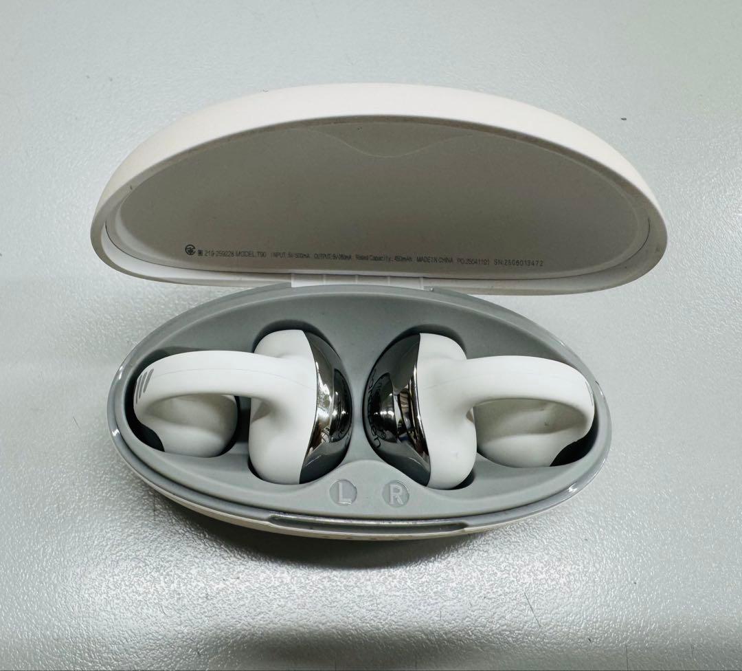 EO SPACE T90 完全ワイヤレスイヤホン ホワイト