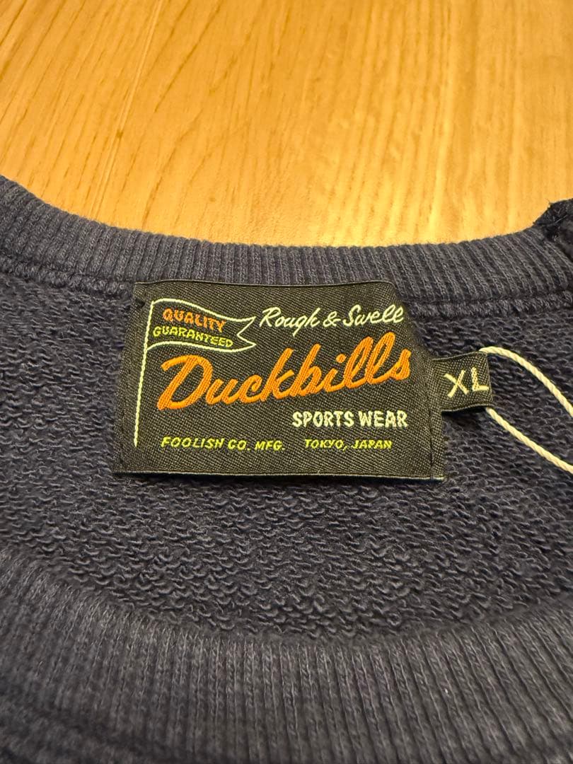 ラフアンドスウェル スウェット ネイビー サイズXL