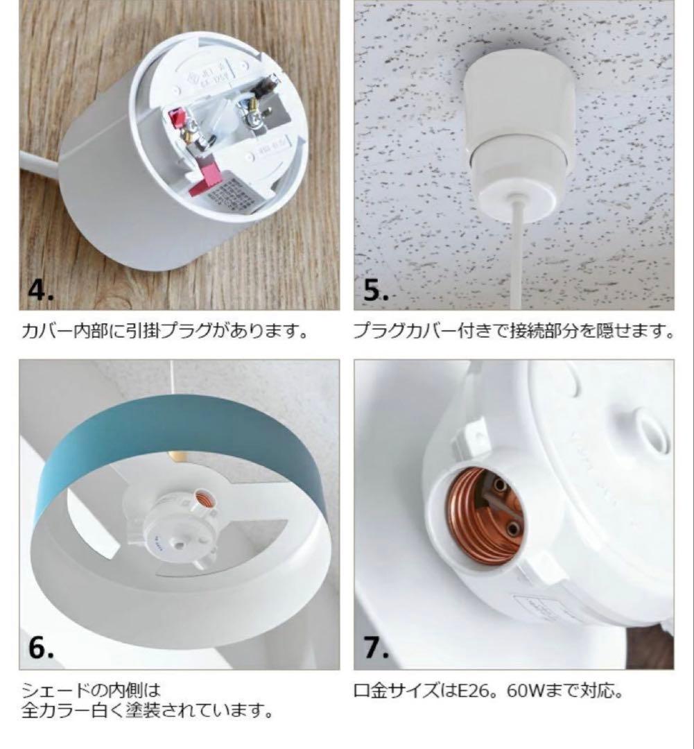 BRID OLIKA LAMP 3BULB PENDANT グレー　動作確認済み