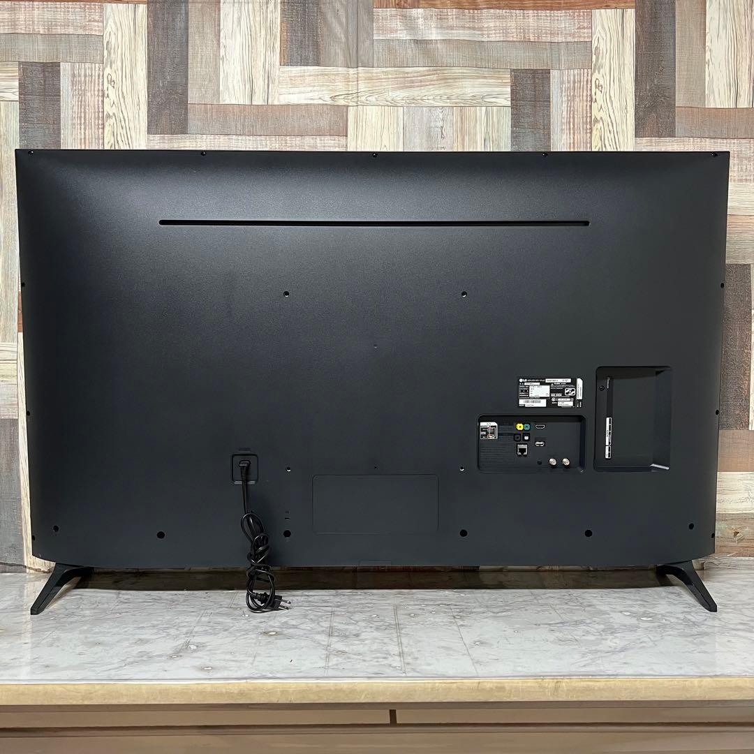 即日受渡❣️全国送料込4年前購入LG55型4K内蔵液晶テレビネット動画視聴可