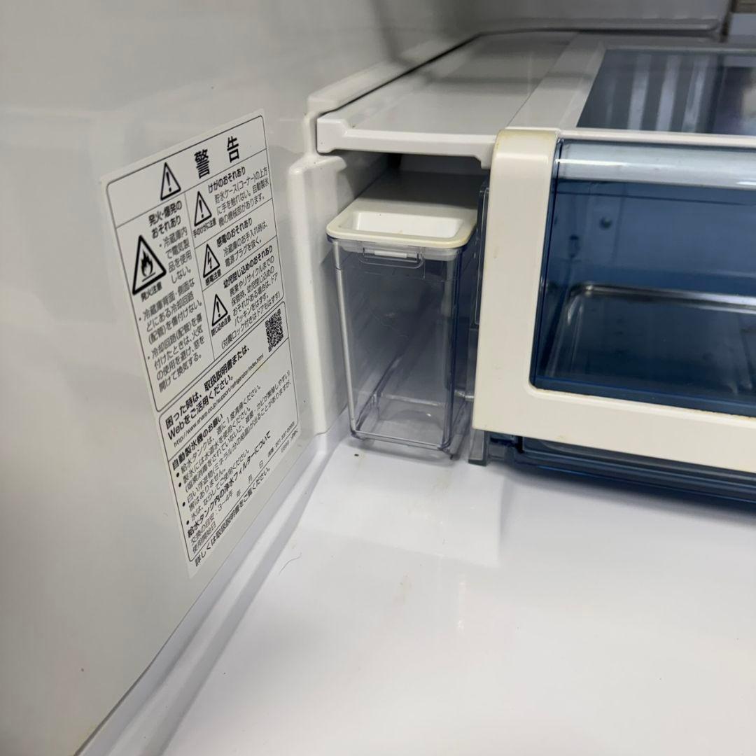 277 一都三県　大型冷蔵庫　SHARP　どっちもドア　自動製氷機付　希少カラー