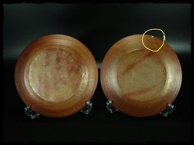 馬場祥輔 備前 皿 茶道具 ５客 c605