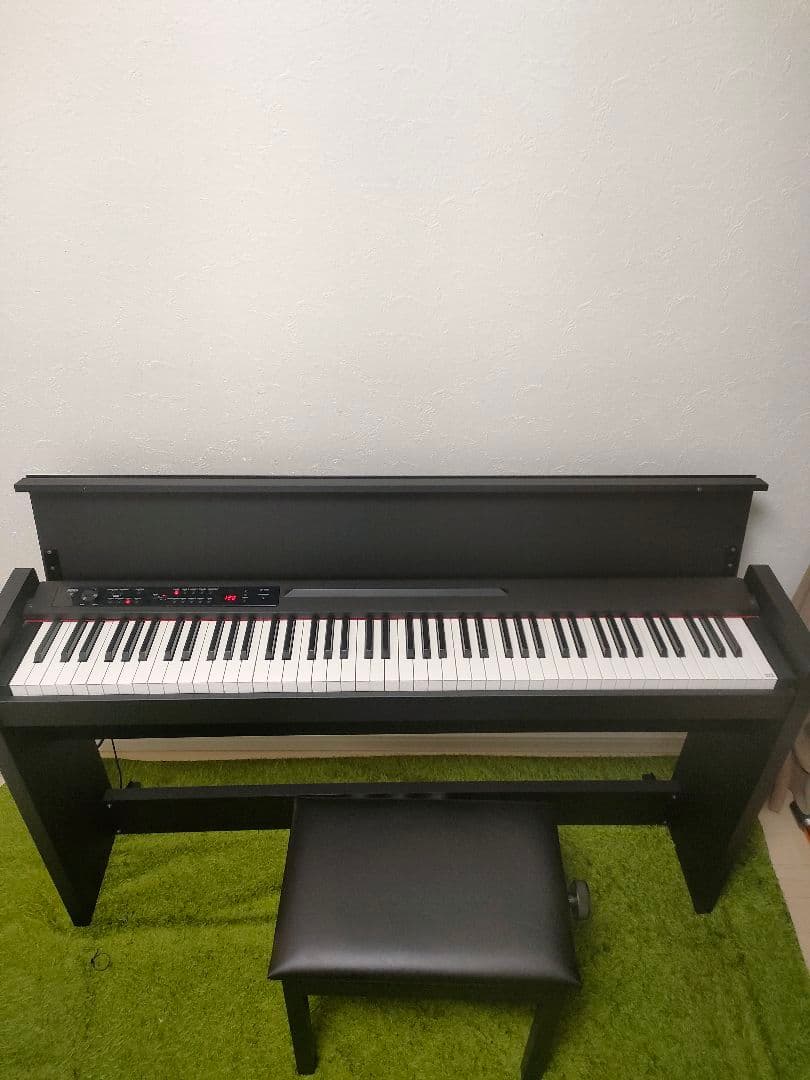 美品　KORG　電子ピアノ　LP-380 88鍵盤　　高低自在椅子　取扱説明書
