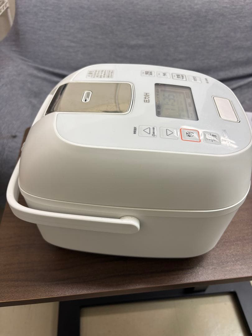 東芝/圧力ジャーIH炊飯器RC-6PXR/3.5合炊きホワイト2023年製T