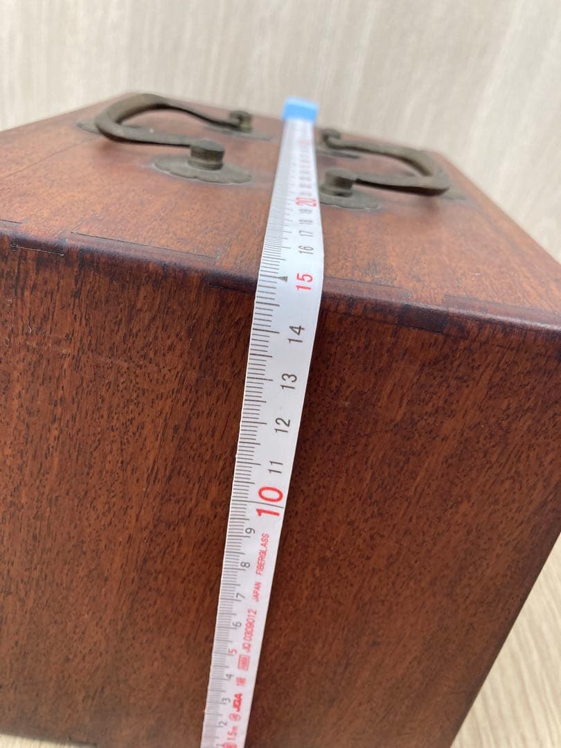 【骨董品】麻雀牌セット 木製収納箱付き