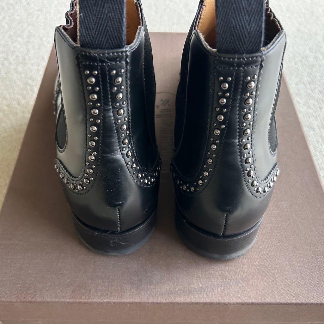 Church's チャーチ スタッズ サイドゴアブーツ