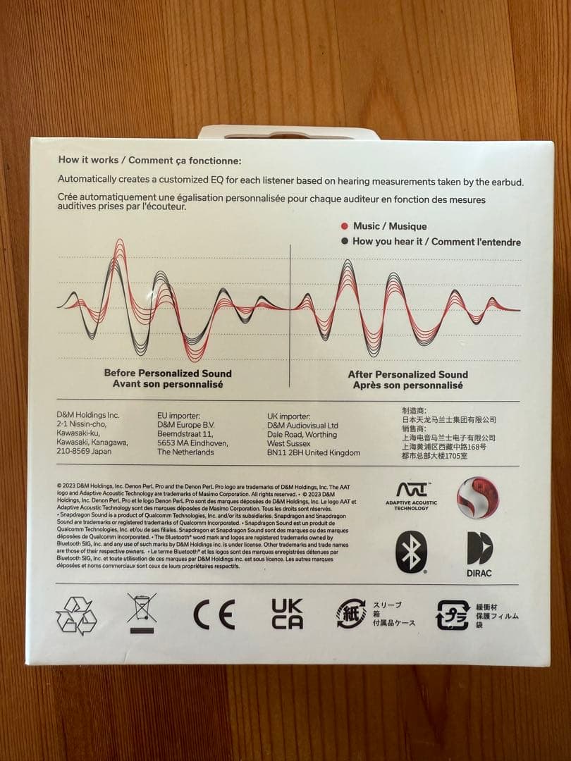 DENON PerL Pro　新品未開封