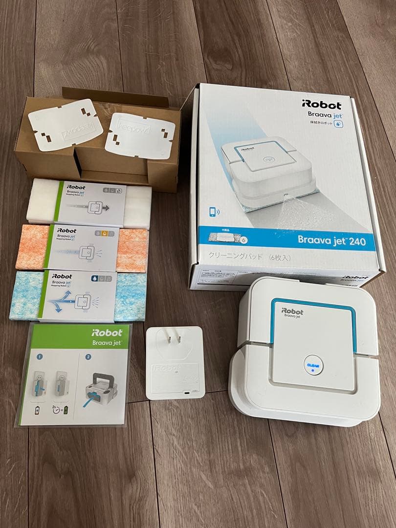 iRobot Braava jet 240 本体 クリーニングパッド付き
