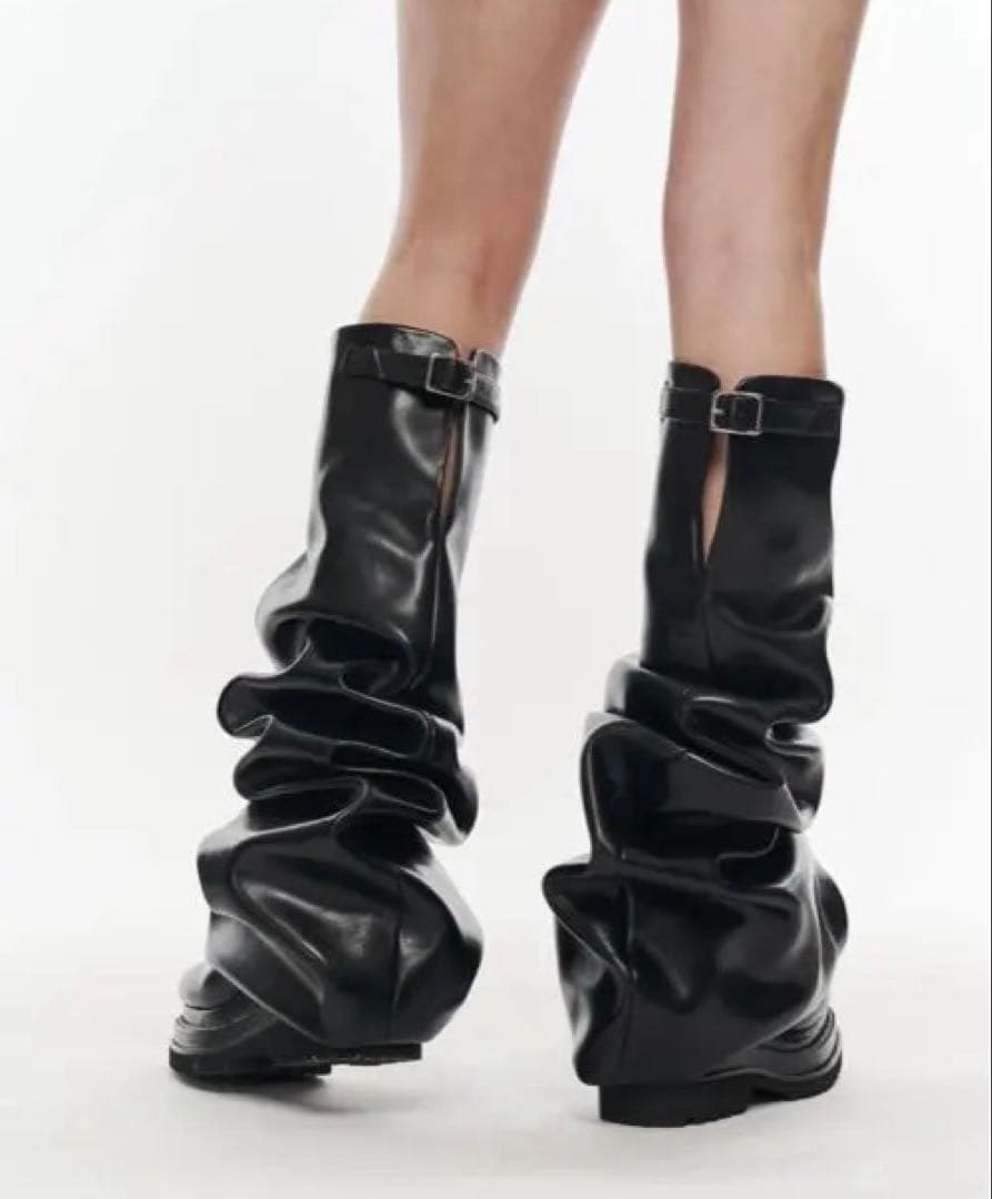 【1/20までXo_maho_Xoさん専用】poolde ブーツ　39サイズ