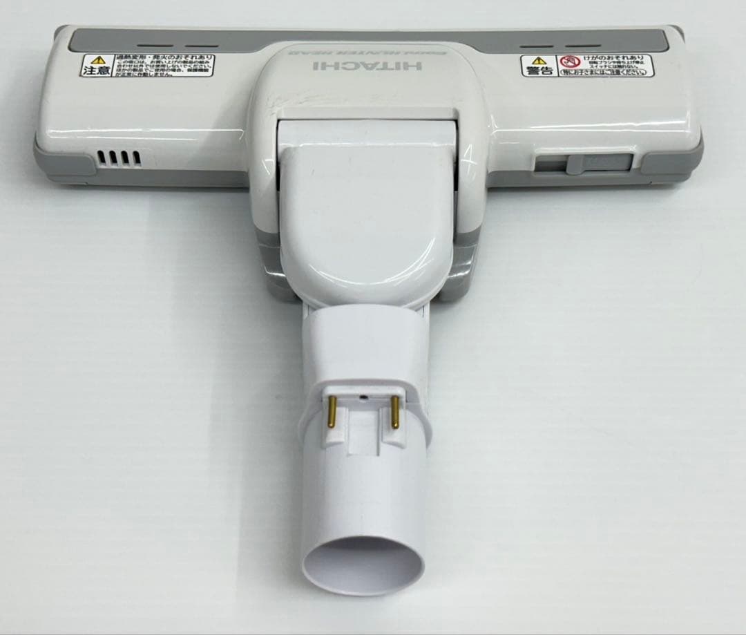 中古綺麗　白　D-AP32 日立掃除機　多機種対応　ヘッド　回転ブラシ　ホワイト