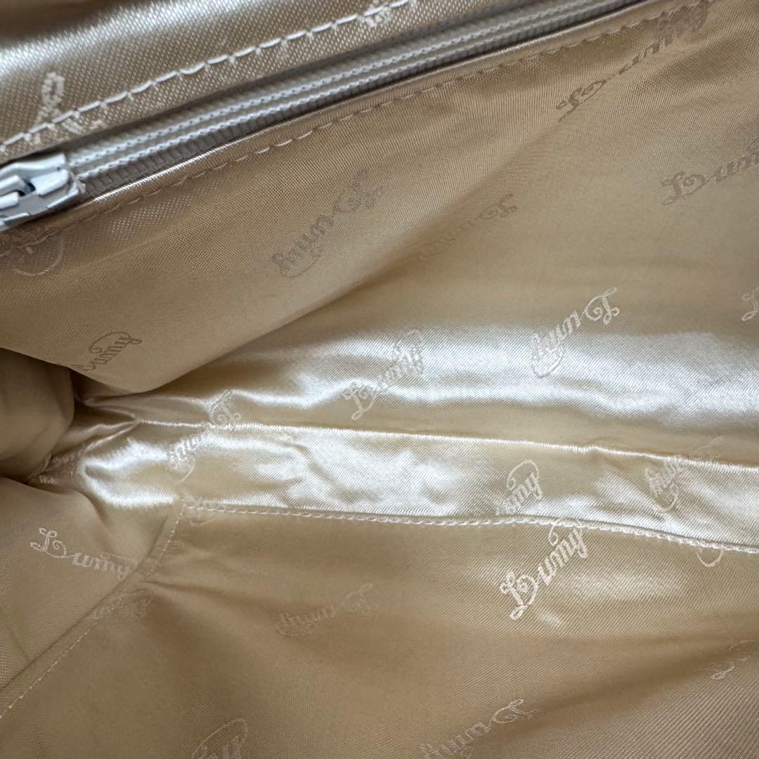 Lumy ルミー はしもと ビーズ バッグ ハンドバッグ クラッチ 皇室御用達