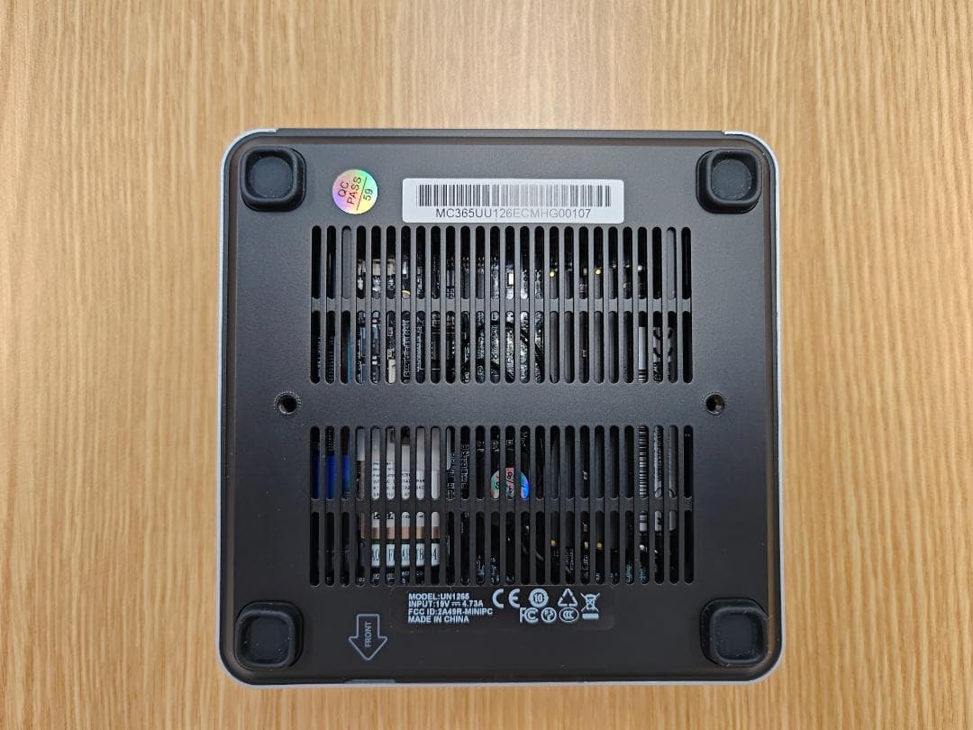 ミニPC MINISFORUM i7-12650H Win11Pro 25H2