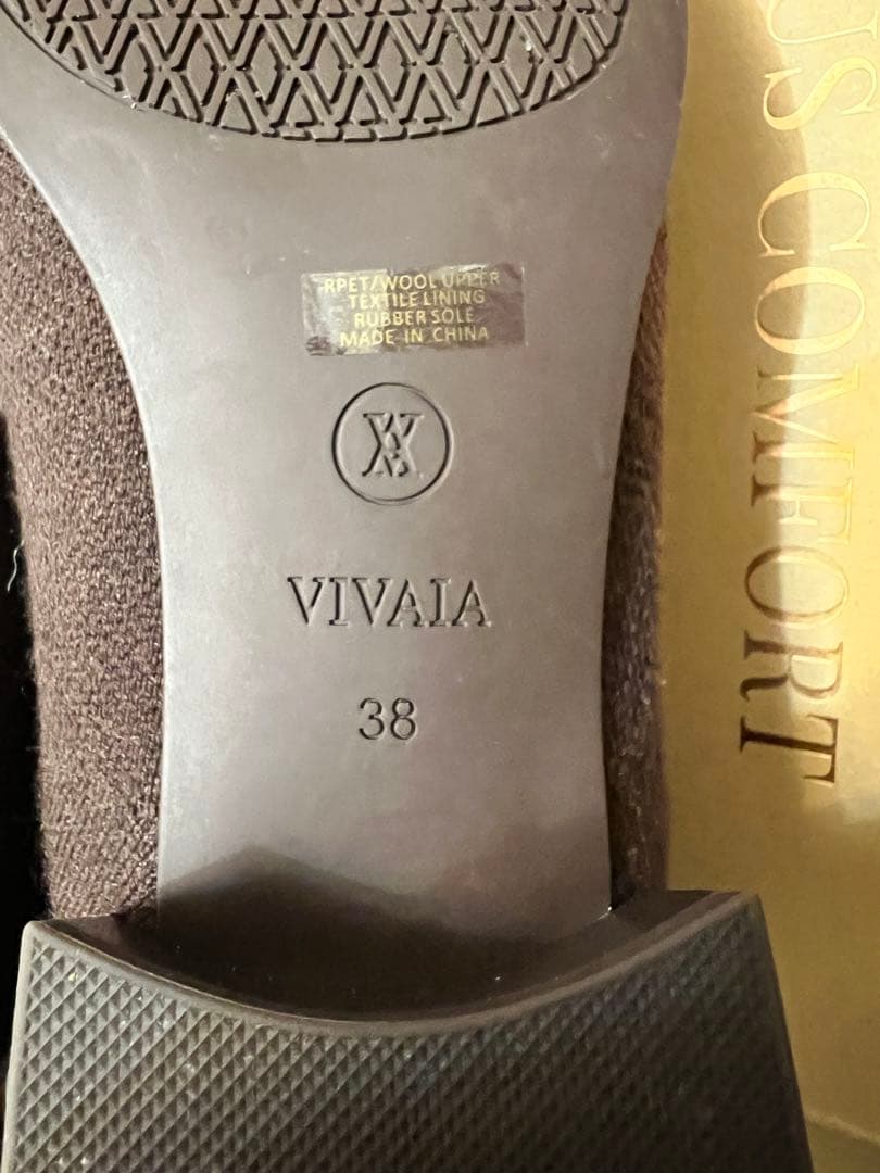 ヒ*ン様 【 お得 美品 】VIVAIA ヴィヴァイア ニーハイブーツ 38 撥