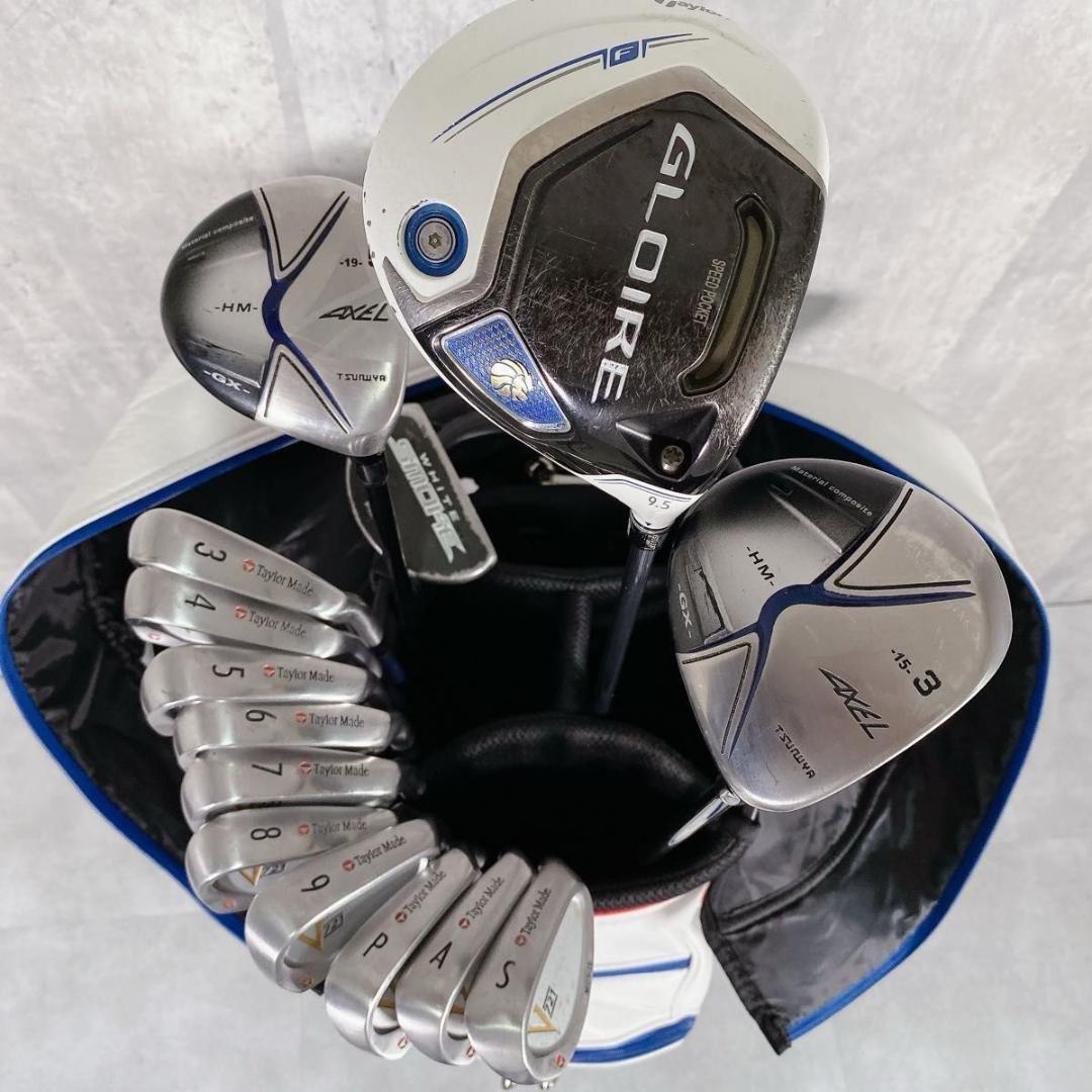 X300 TaylorMade 他 メンズ ゴルフ クラブ フルセット 15点