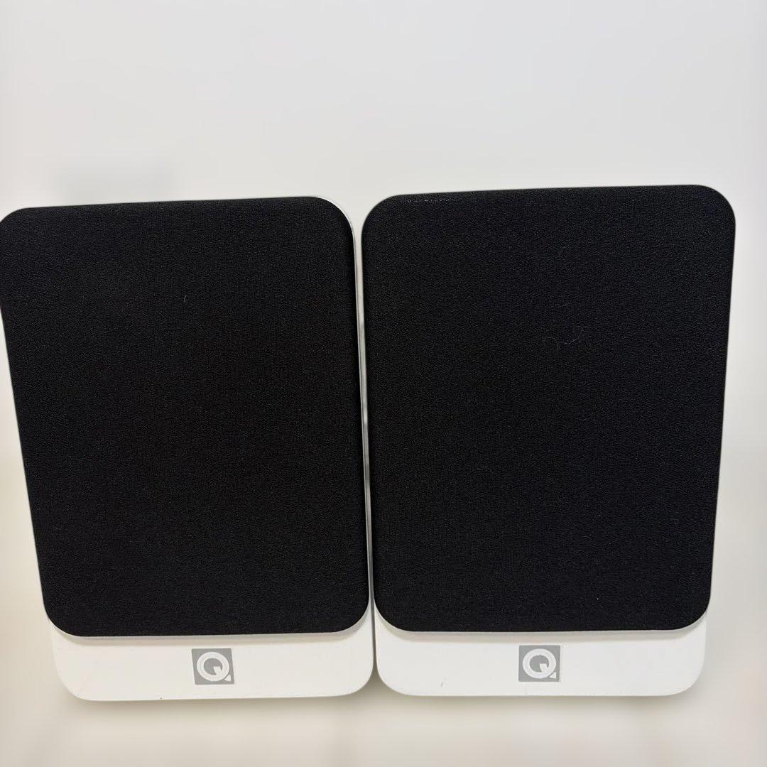 Q Acoustics 2020i スピーカー　ホワイト　傷アリ