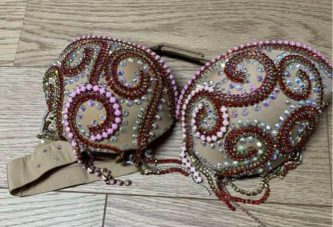 ポリーナ　マンダリンソレーユ　ベリーダンス　衣装　オレンジ⭐︎お値段交渉OK