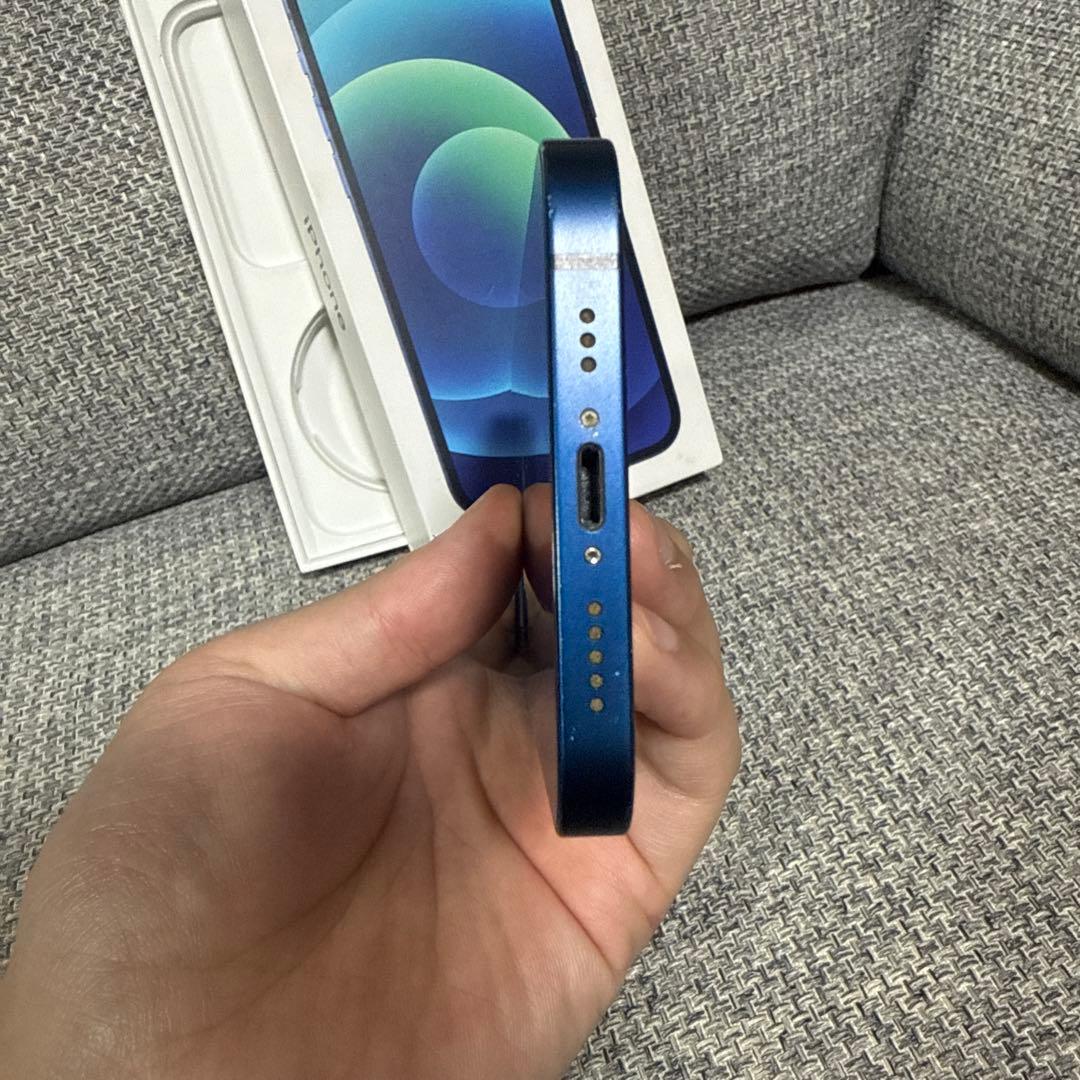 Apple iPhone 12 128G 青色 本体 充電器、箱付き