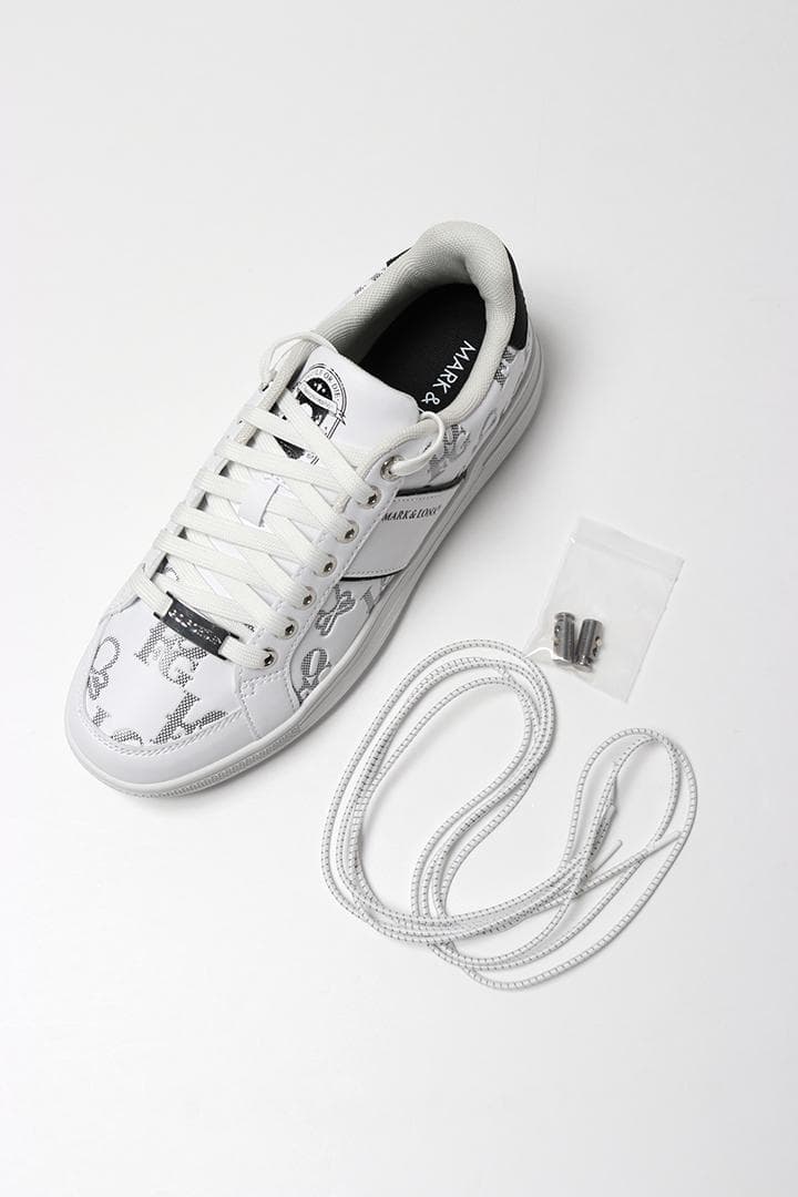 マークアンドロナ Ever Monogramスパイクレスゴルフシューズ 28.0