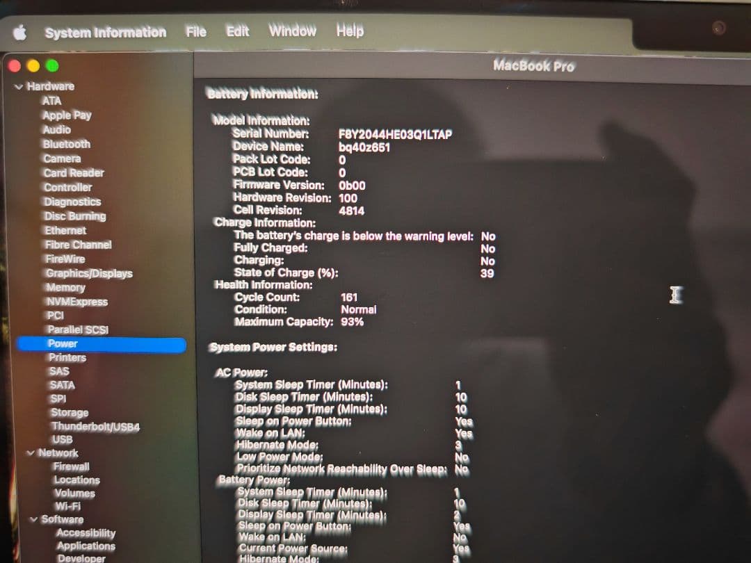 Apple MacBook M1 Pro 14インチー 日本語配列