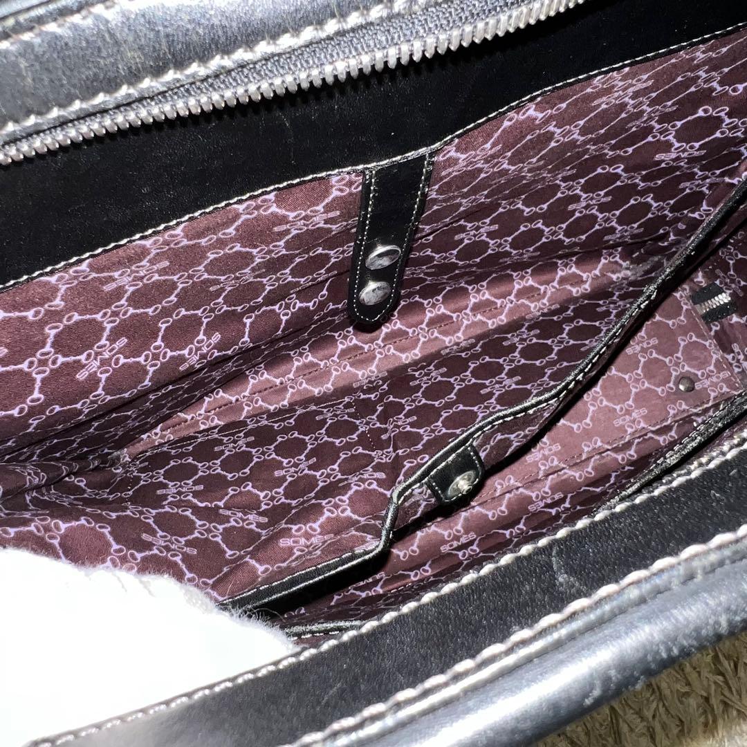 極美品✨ソメスサドル イノベーション ビジネスバッグ 2way レザー　ブラック