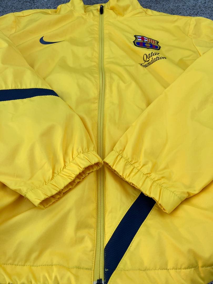 【美品】Nike×FCバルセロナ/トラックジャケット/ジャージ/ナイキ XL