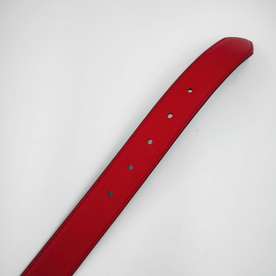 Vivienne Westwood✨️オーブ　バックル　ベルト　シルバー　レッド