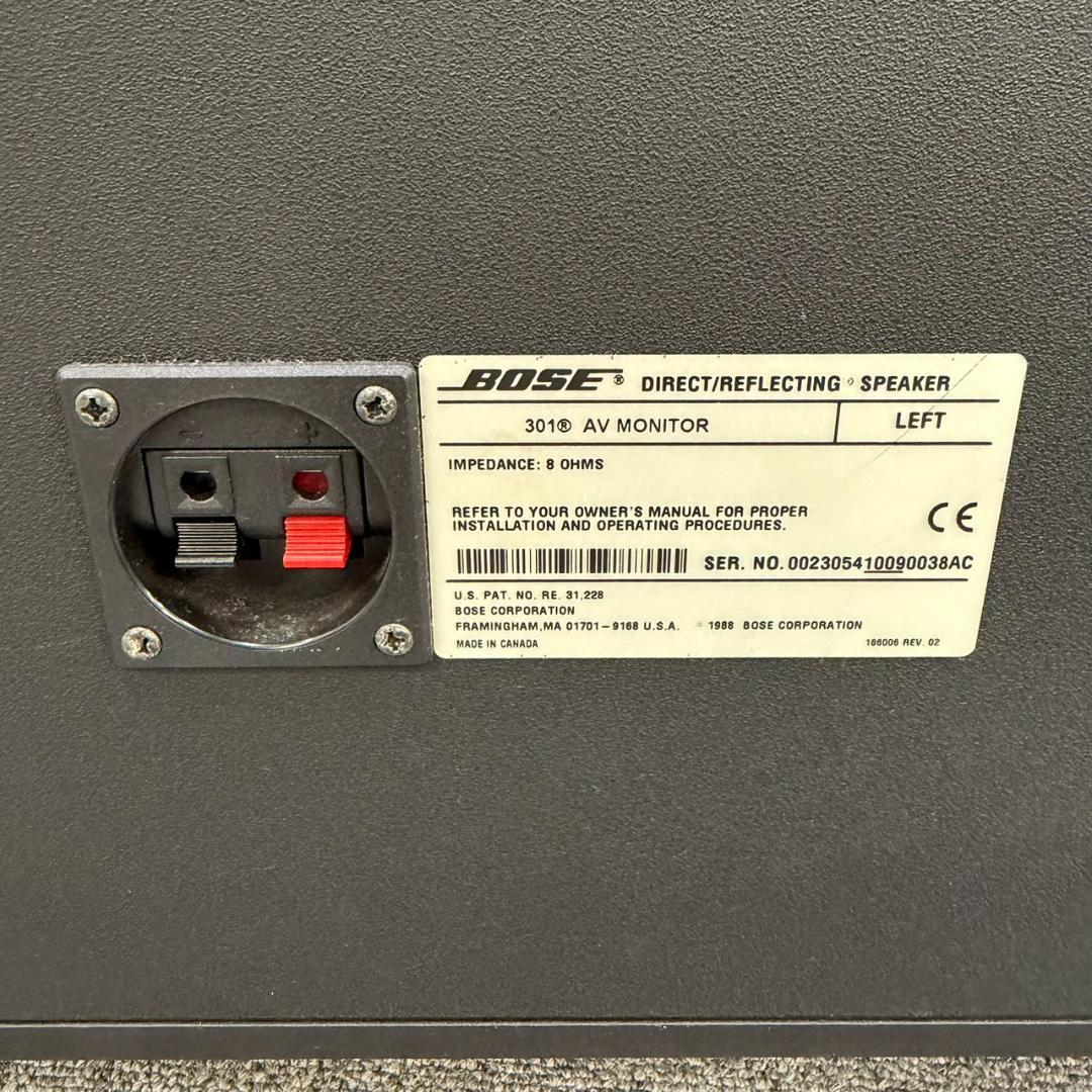 BOSE DIRECT REFLECTING SPEAKER 301　スピーカー