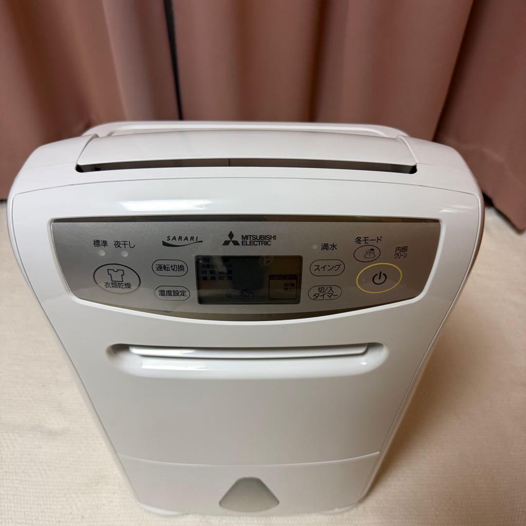 【美品】三菱電機 衣類乾燥除湿機 MJ-P180SX-W 2021年製