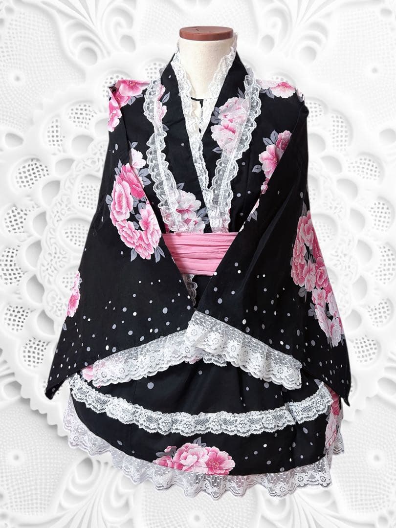 ♡浴衣ドレス No.2♡ 地雷 量産型 ロリィタ