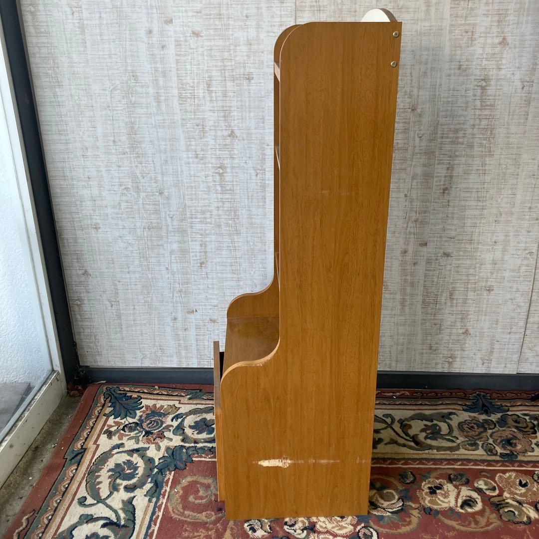 昭和レトロ チトセ レトロポップ ミッキー&ミニー 3段木製ラック ボックス付き