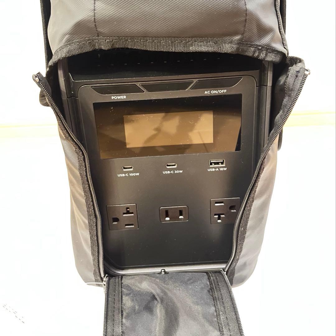 【開封・未使用】EcoFlow black bag DELTA3 専用ケース
