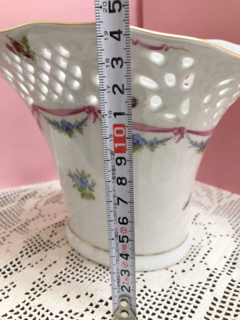 オスカーデラレンタ　アントワネット　フラワーベース　　旧西ドイツ製　花瓶