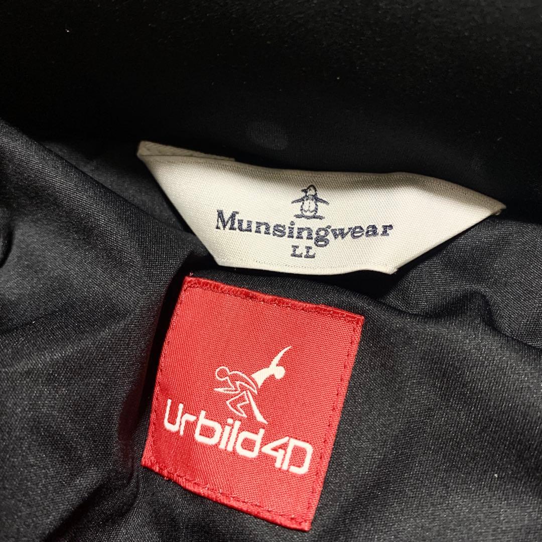Munsingwear マンシングウェア ダウンジャケット ブラック ドット