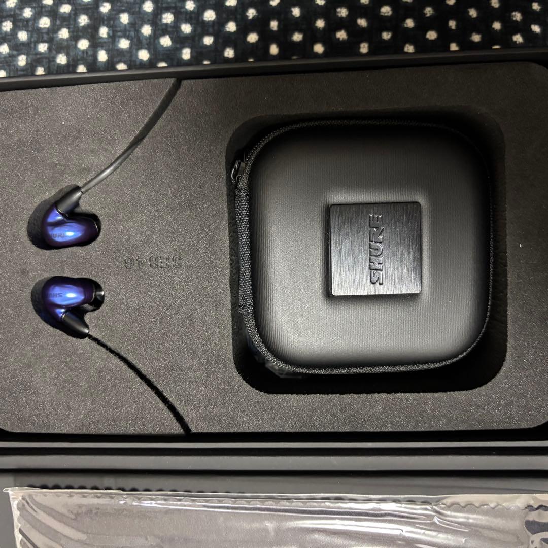 イヤホン SHURE SE846-BLU+BT2-A