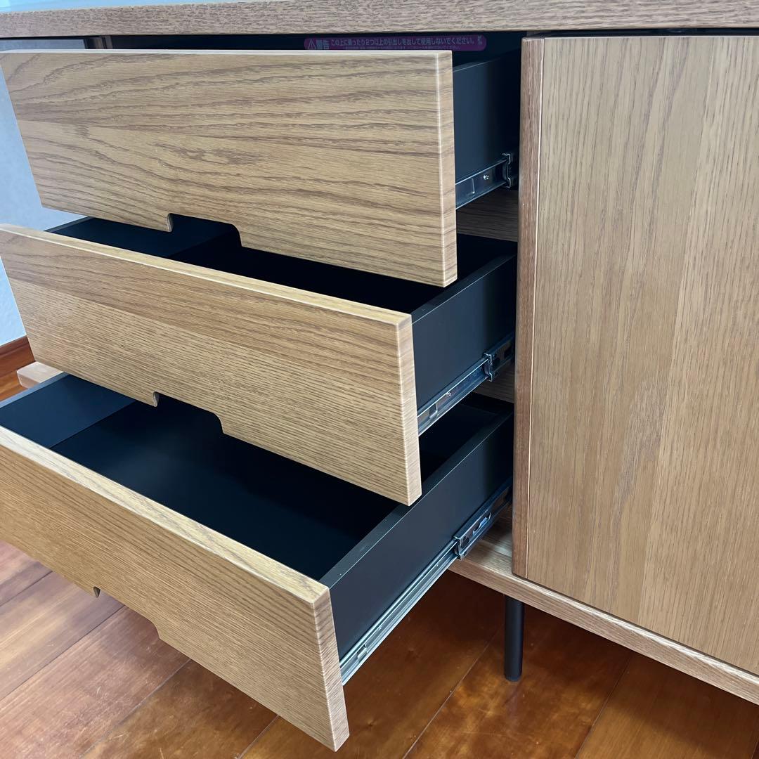 【HIRO】サイドボード　MEUBLE 大川家具　W180cm×H70cm