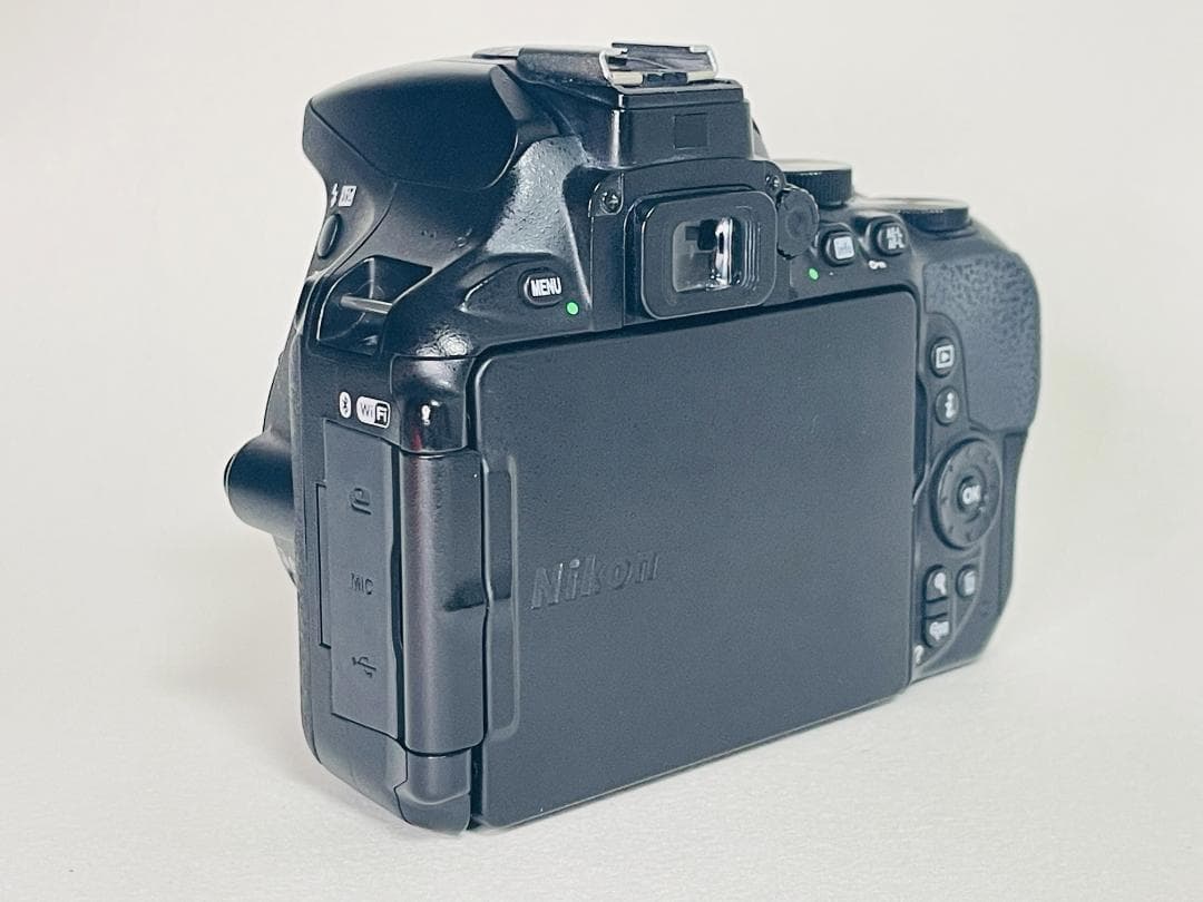 Nikon D5600 ☆Wi-Fi内蔵 ☆高性能一眼レフ☆自撮り可能☆ ニコン