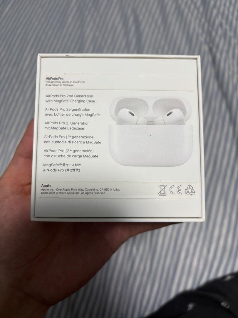 airpods pro2 本体(左耳・ケースのみ) 付属品完品