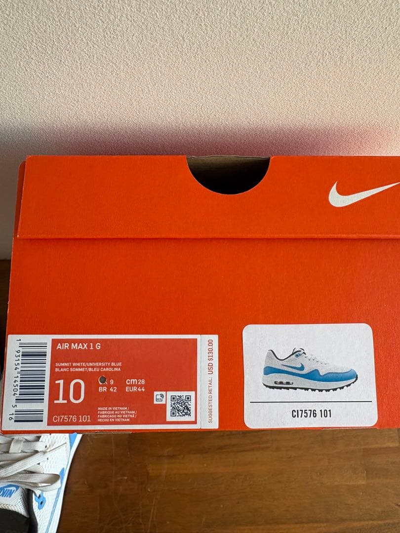 Nike Golf Air Max 1 Gナイキ ゴルフ