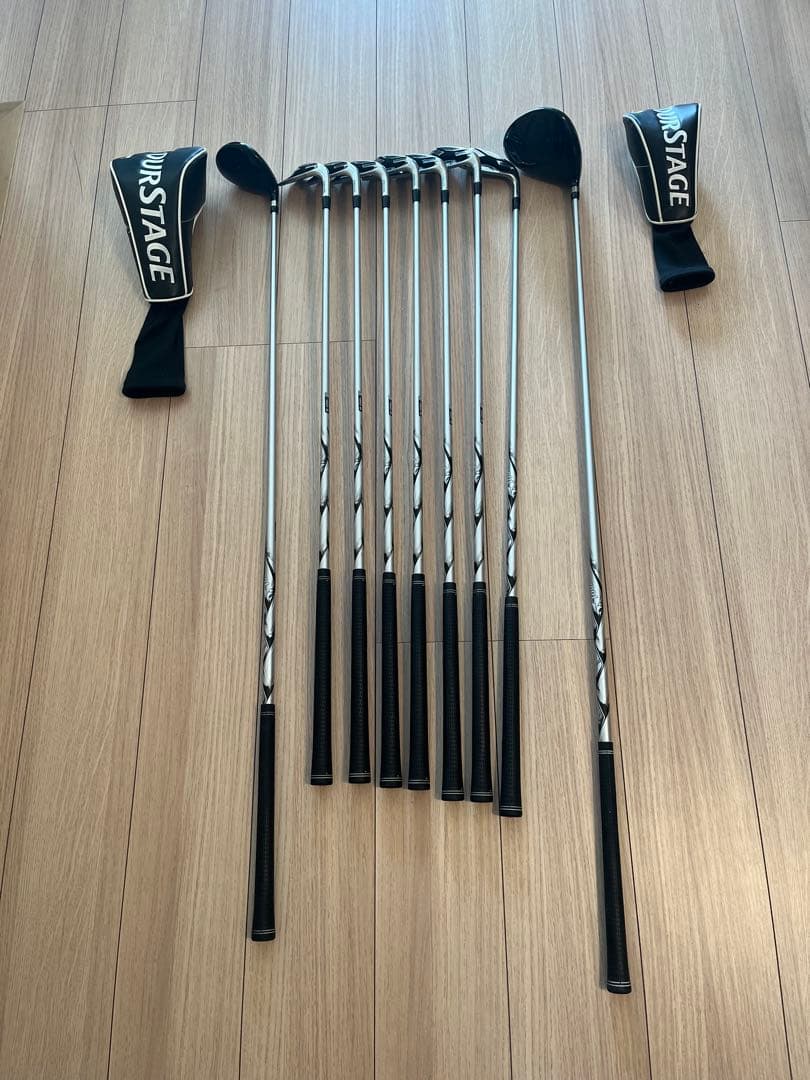 TOURSTAGE V6000 アイアン 7本 ドライバー５番ウッドFLEX R
