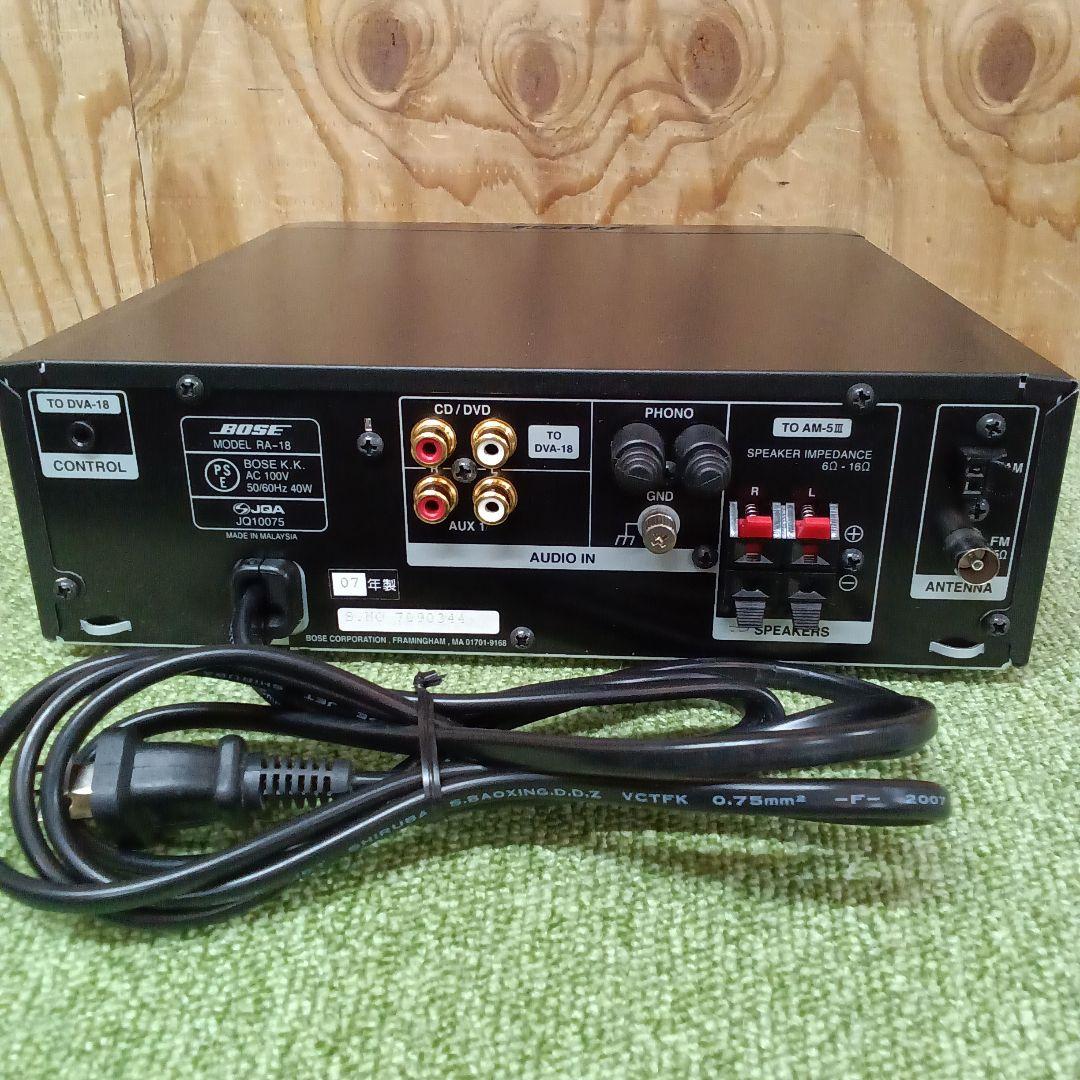 BOSE 5 Series III speaker system ＋RA-18②