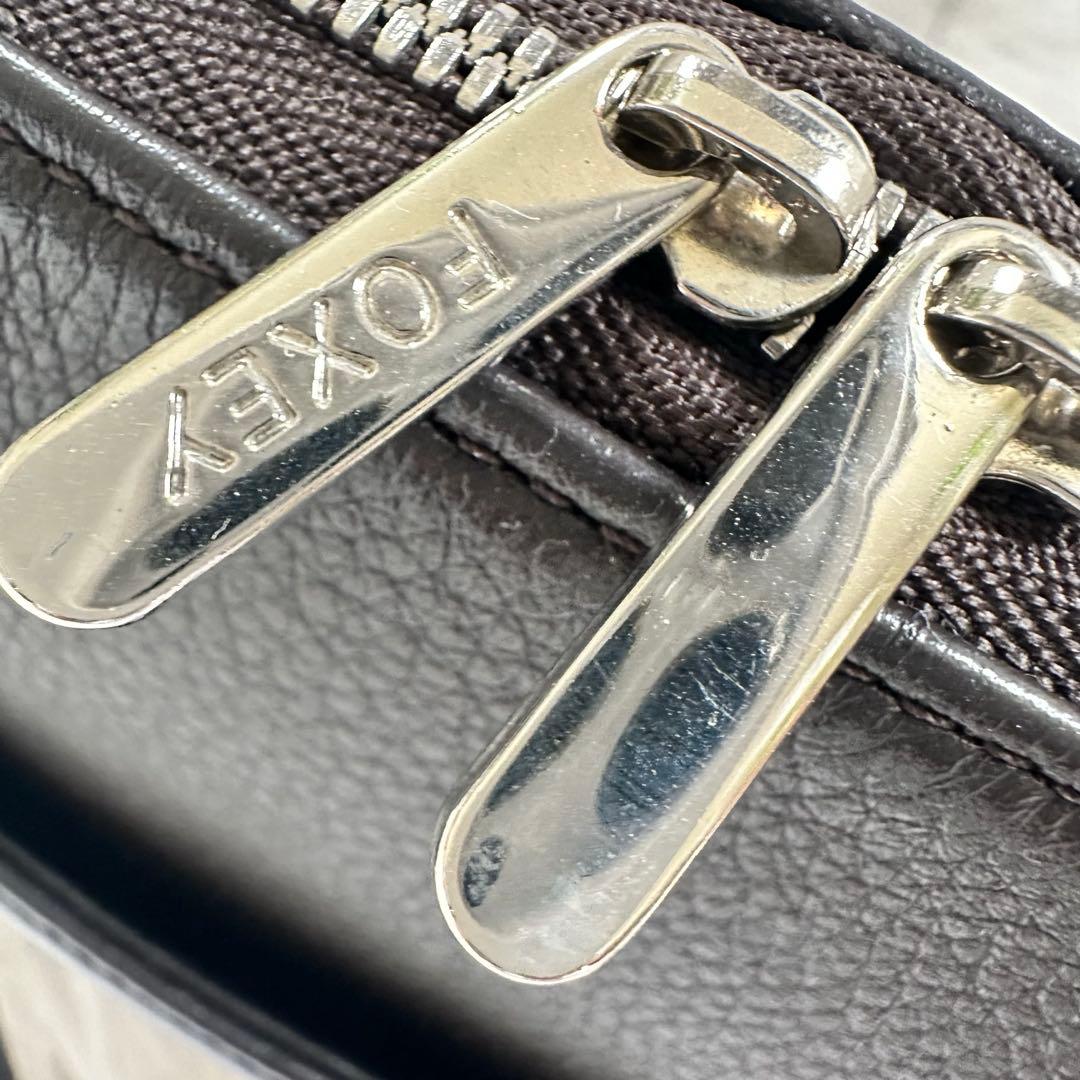 フォクシー FOXEY 2WAY ショルダーバッグ ミニバッグ マカロンバッグ