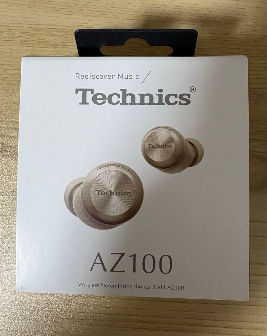 【使用1ヶ月、保証書付き】Technics AZ100 シャンパンゴールド