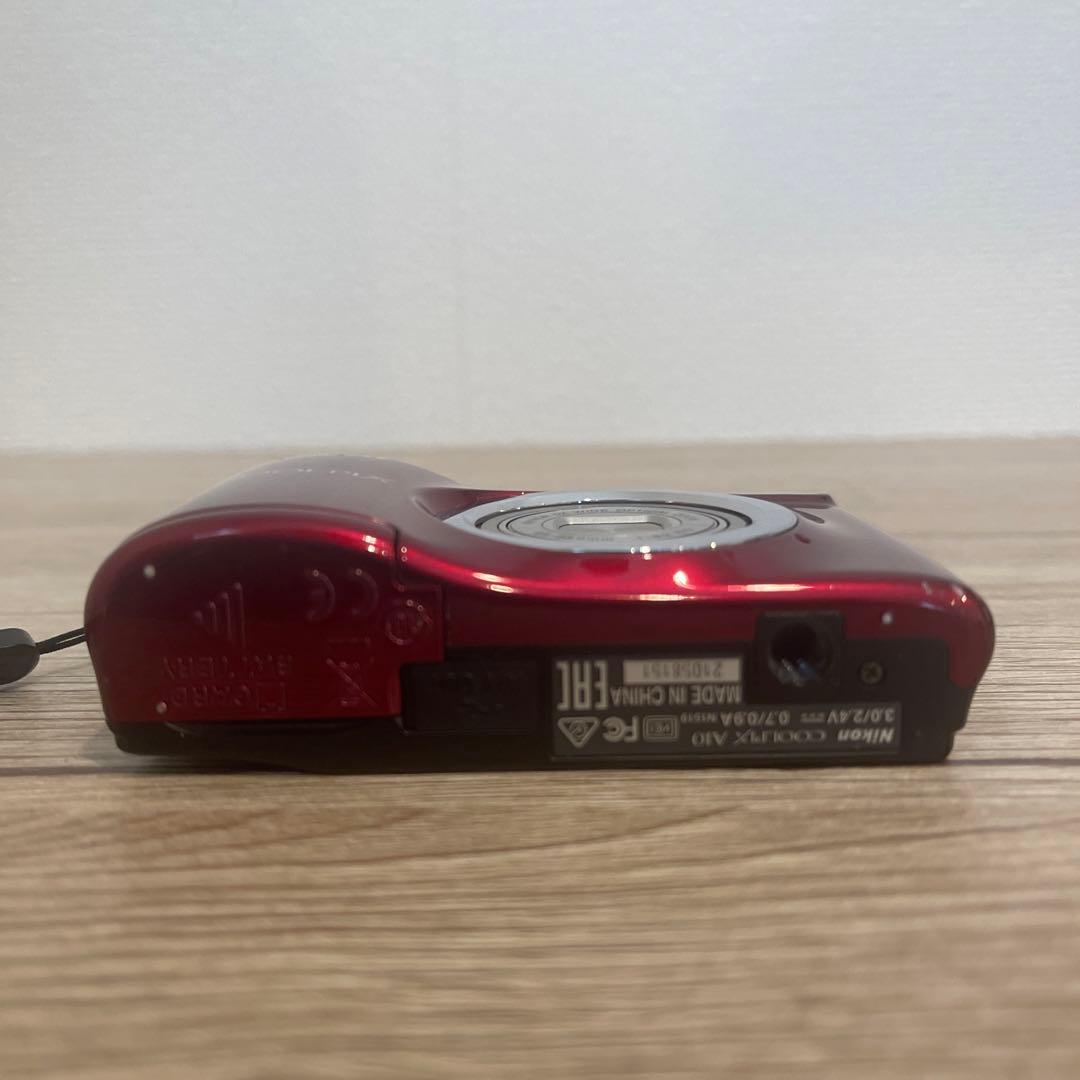 2606 Nikon ニコン COOLPIX デジカメ A10 レッド