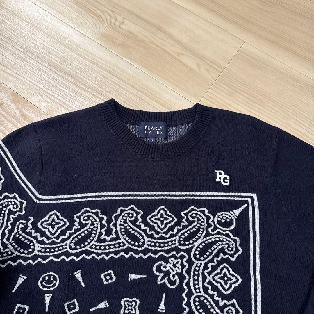 セーター Pearly Gates パーリーゲイツ 4 ネイビー ゴルフセーター