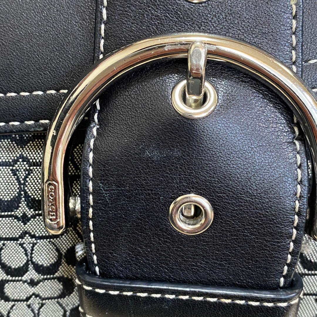 極美品 coach archive vintage old soho bag 黒