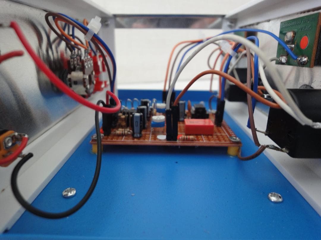 自作ステレオVUメーター191号機（TEACピーク表示付）