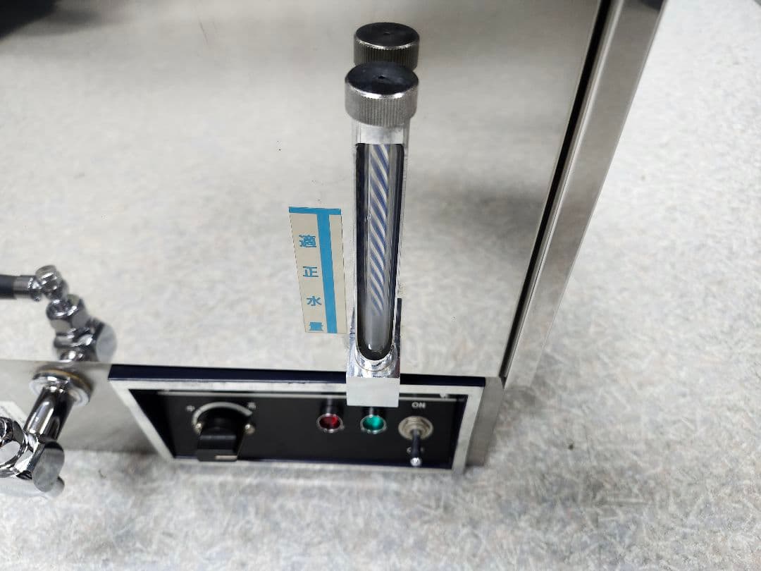 ★タオルスチーマー★日鈑工業★W扉★動作確認 ★中古★理容美容★床屋★バーバー★