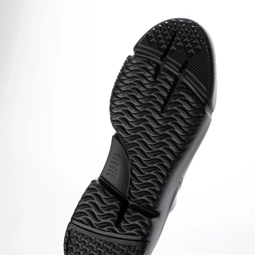 fitfit 新品24.5cm◆ソフトレザーミドルブーツ （ブラック）